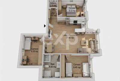 COMISION 0% - Apartament 4 camere, str. Gr. Alexandrescu, Mănăștur, Cluj-Napoca - 7