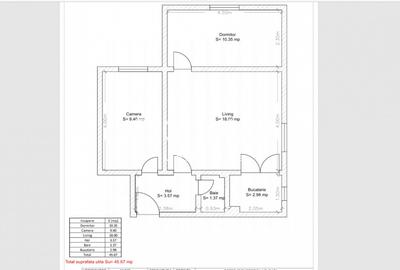 Apartament 3 camere, Etaj 3, zona Tiglari  0% Comision - 6