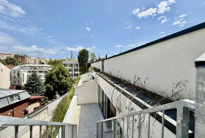 Unirii, apartament cu terasa proprie 40mp, priveliste panoramica 360grade - 17