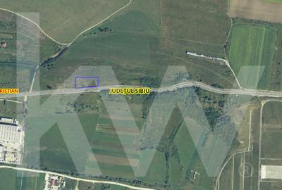 Teren de Vanzare 3.200 mp in Cristian, Sibiu -Posibilitate Dezvoltare Comerciala - 1