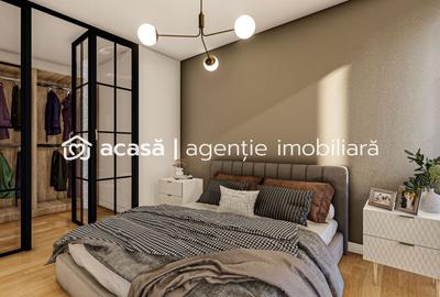 Apartament cu 2 camere decomandat, mobilat în UTA