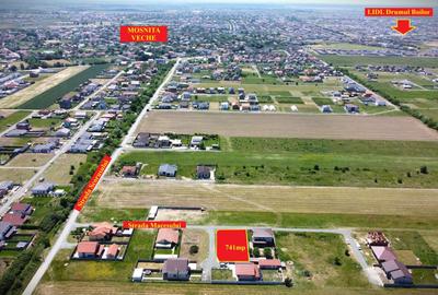 741mp Teren Mosnita, cu utilitati | 54.000Euro - Padurea Bistra - 1