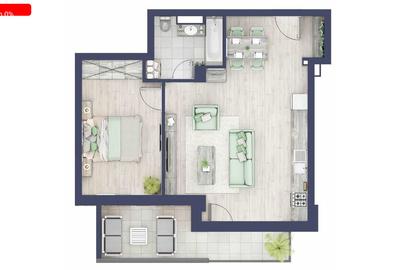 Apartment for sale, Semi-detached, Sibiu, Turnisor - 1