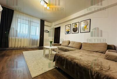 Apartament cu 3 camere semidecomandat, mobilat în Popești-Leordeni