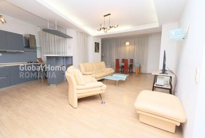 Apartament cu 3 camere semidecomandat, mobilat în Herăstrău