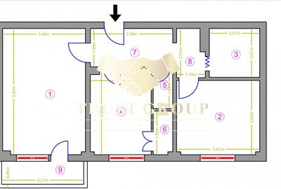 2 camere Lujerului | IN RENOVARE | Bloc reabilitat | - 1
