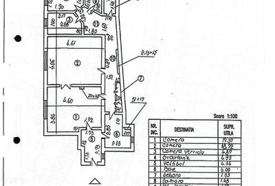 Apartament 2 camere + 1 camera de serviciu - 71,34 mp - Centrul Vechi - 13