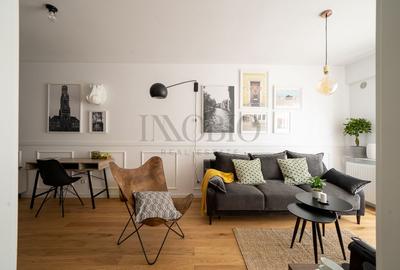 Apartament cu 2 camere semidecomandat, mobilat în Herăstrău