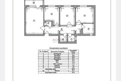3 Camere Tineretului | Decomandat | 70MP | Metrou | 0% Comision - 12