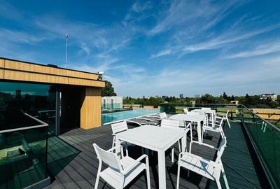 5-room apartment luxury, building with swimming pool, security, Aviatorilor - 23