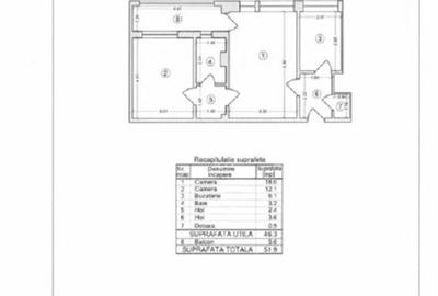 2 camere, renovat complet 2025, certificat energetic clasa A, utilat, Militari L - 16