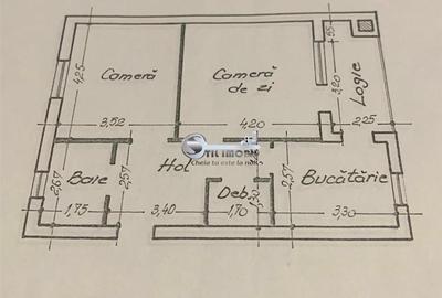 Apartament cu 2 camere, 64 mp, Bld. Poitiers - 8