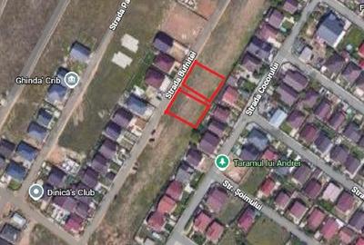 Teren intravilan 406 mp, Deschidere 14 mp, Doua loturi disponibile - 1