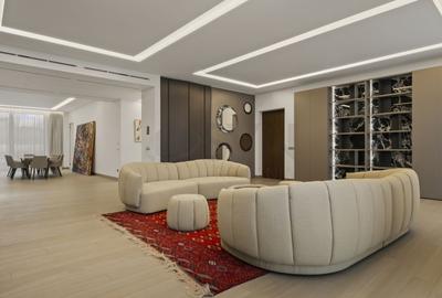 Apartament cu 5 camere decomandat, mobilat în Kiseleff