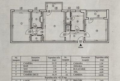 Apartament 3 camere Cantemir, etaj 2! Ideal pentru renovare! - 8