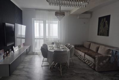 Apartament cu 3 camere semidecomandat, mobilat în Militari