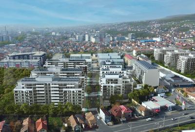 Apartament cu 3 camere, 72 mp, Ansamblu Rezidential, zona RIVUS - 13