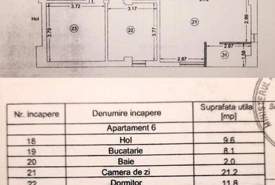 Campus | Apartament langa parc cu parcare subterană și bucătărie închisă - 13