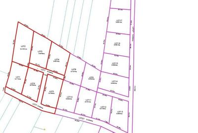 Teren intravilan - 2 minute de centru Prundu Bargaului - 26 parcele - 1