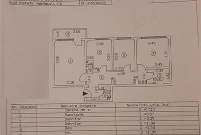 3 camere DECOMANDAT, 67 mp, 2 bai, Viziru 1 - Pistruiatu - 9