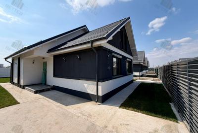 Casă modernă 4 camere - curte 410 mp - teren generos, stradă asfaltată - 2