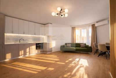 Apartament cu 3 camere semidecomandat, mobilat în Europa