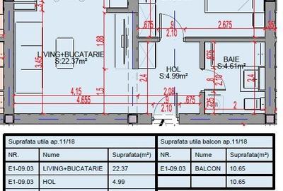 AP. 2CAM. LIVING OPEN SPACE IN BLOC P+3 / INVESTITIE. PALLADY! - 3