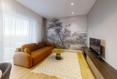 Apartament cu 2 camere decomandat, mobilat în Pipera