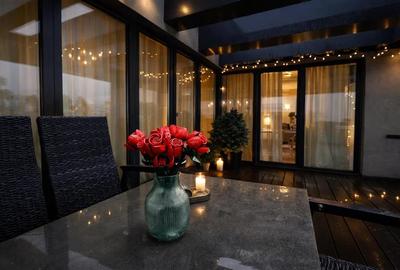 Penthouse Qualis Tractorul Brasov,terasa panoramica,3 balcoane,ales echipat - 9