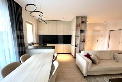 Apartament cu 2 camere semidecomandat, mobilat în Semicentral