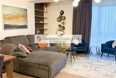 Apartament cu 3 camere semidecomandat, mobilat în Pipera