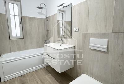 Apartament cu 1 camera complet finalizat de lux etajul 1 Giroc asfalt - 8