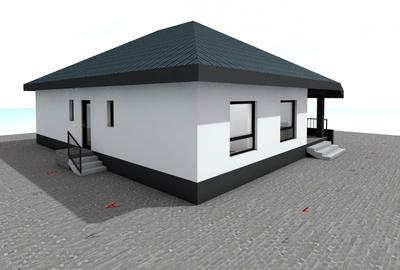 Casa individuala 1 nivel, 120mp cu teren 500mp  in Cristian - 1