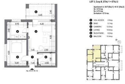 COMISION 0%-Apartament 2 camere, etaj 1, cu LIFT-Timisoara - 8