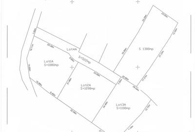 Parcele de teren in Tauti, Intravilan cuprins in PUG, 1100 mp - 1