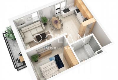Apartament 2 cam cu parcare subterana, bloc cu lift,  Calea Surii Mici - 6