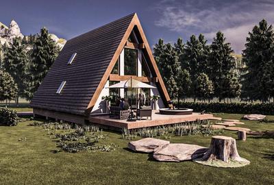 Casa noua in faza de proiect | A-frame | ideala investitie | Rasnov - 3