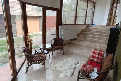 Casa cu 3 camere, 150 mpu, mobilata, utilata, garaj, curte, Ampoita - 14