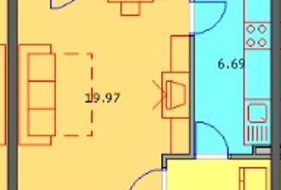 Garsonieră decomandată | 40 mp | 7 min Metrou Lujerului | Comision 0% - 8