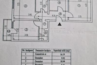 Apartament 3 camere confort 1 decomandat, zona Obor, suprafata 68mp. - 9