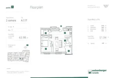 Apartament 2 camere+balcon I  Incalzire in pardoseala| Comision 0%| - 4