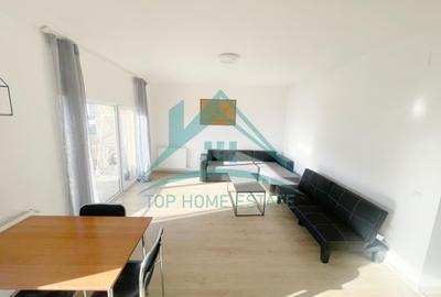 Apartament cu 2 camere semidecomandat, mobilat în Florești