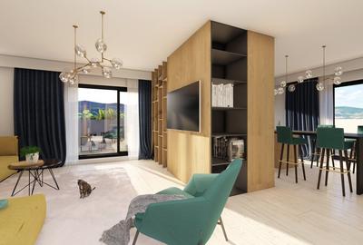 Penthouse, 4 camere, 110 mp si terasa de 64 mp, cu CF individual - 5