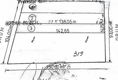 Teren 2000 mp. 52.5euro/mp, zona Metro - 1