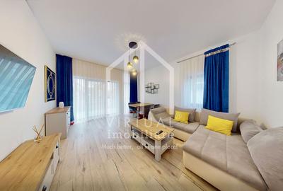 Apartament 3 camere - Mobilat si utilat - 83 mp utili + terasa de 19mp - 12