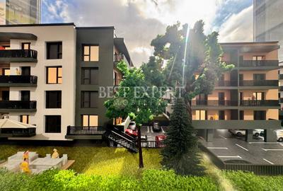 Apartament cu 2 camere, semidecomandat, 44.11 mp, cu centrala termica, si aproape de metru.