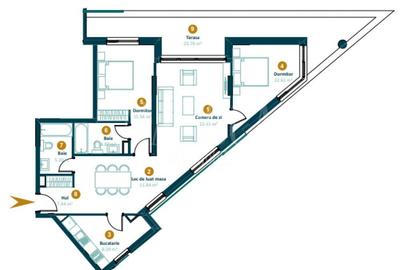 Apartament 3 camere de vanzare in Intre Lacuri, Cluj Napoca - 15