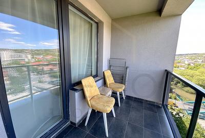 Apartament cu 2 camere, 56 mp, parcare, panoramic superb, Piata 1 Mai - 12
