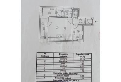 REA1027372 Garsoniera spatioasa I Central I Mobilata si utilata - 10