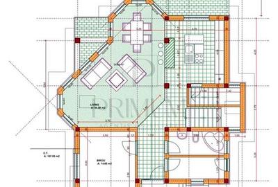 Casa individuala - 5 camere - dormitor la parter - 792 mp teren - 7